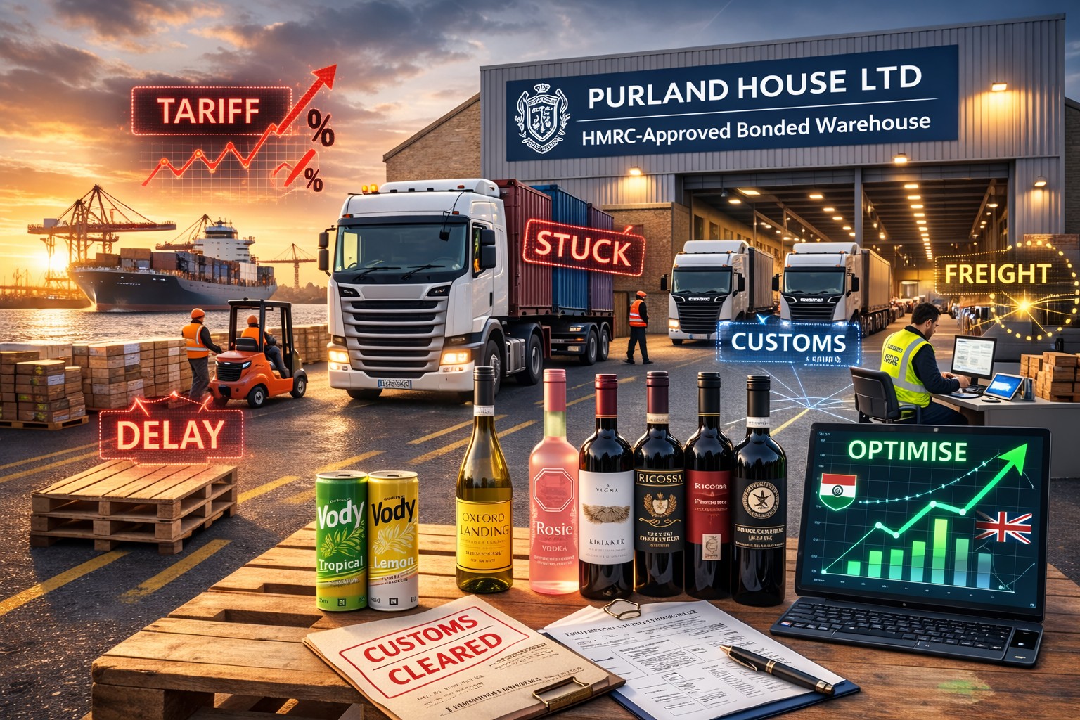 When Global Tensions Rise: Why Bonded Strategy Matters for Alcohol Export to the UK